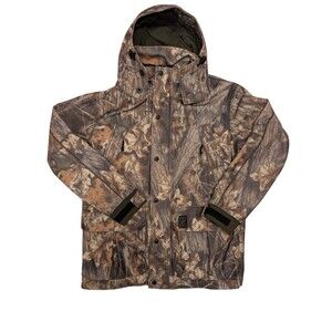 Browning Hydro Fleece Camo Jacket Mens Small Lined Scent Sorb Gore-Tex Outdoor